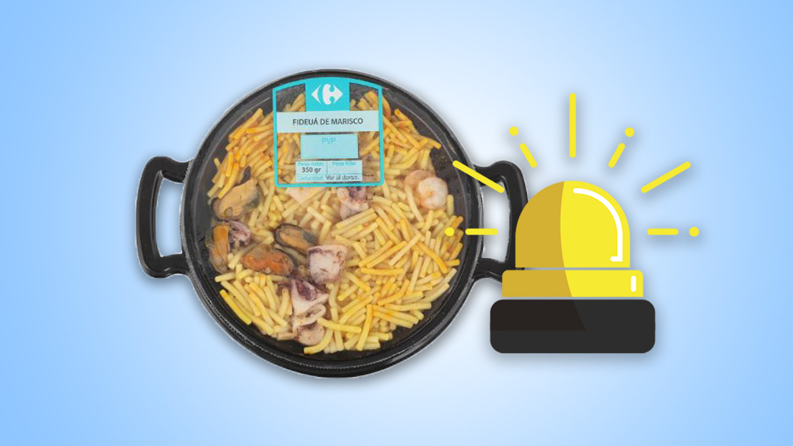 alerta para celíacos: error en etiquetado de fideuá "sin gluten"